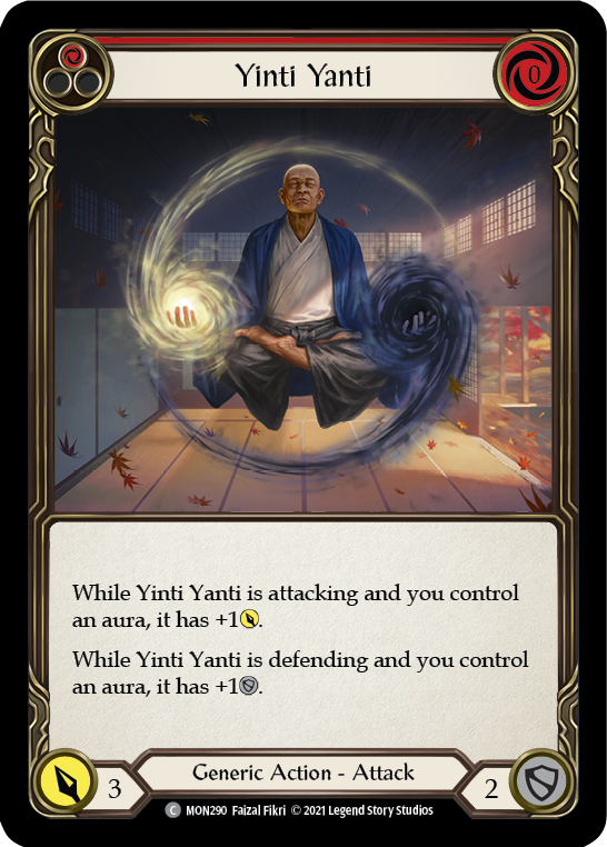 Yinti Yanti (Red) (Rainbow Foil) [MON290-RF] 1st Edition Rainbow Foil