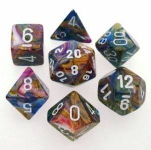 Chessex: Polyhedral Festive Dice sets