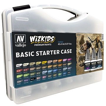 Vallejo Wizkids Premium Paint Set: Basic Starter Case