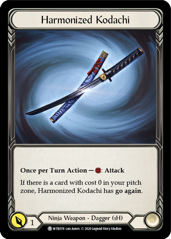 Rhinar // Harmonized Kodachi [U-WTR002 // U-WTR078] Unlimited Normal
