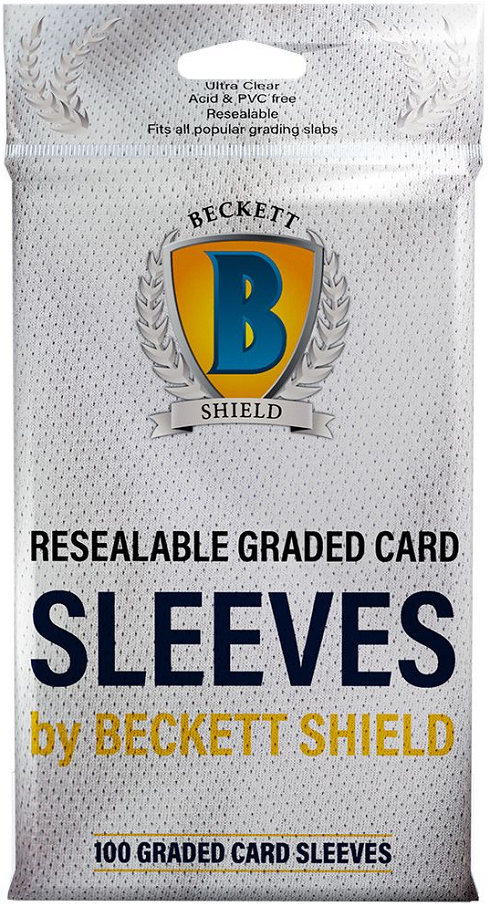 Beckett Shield Graded Sleeves 100ct