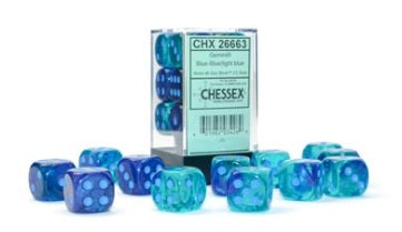 CHESSEX: D6 Gemini™ DICE SETS - 16mm