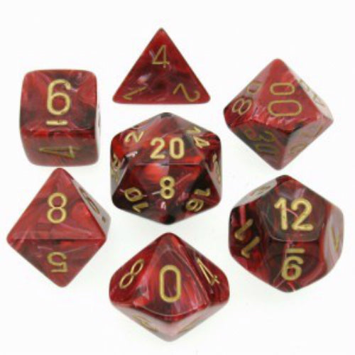 Chessex: Polyhedral Vortex Dice sets