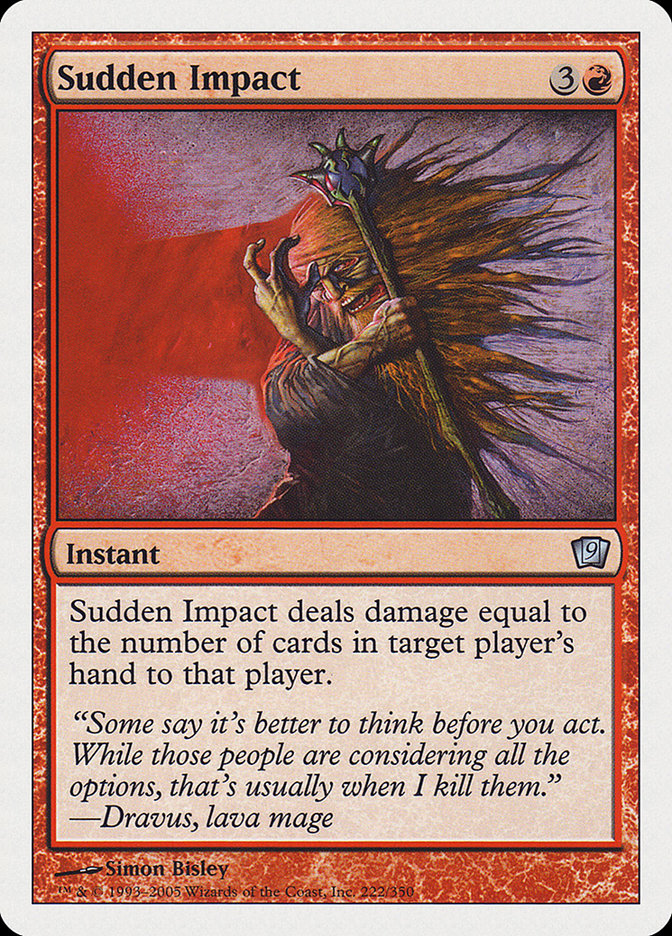 Sudden Impact [Ninth Edition] | HFX Games