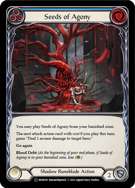 Seeds of Agony (Blue) [U-MON185] Unlimited Edition Normal