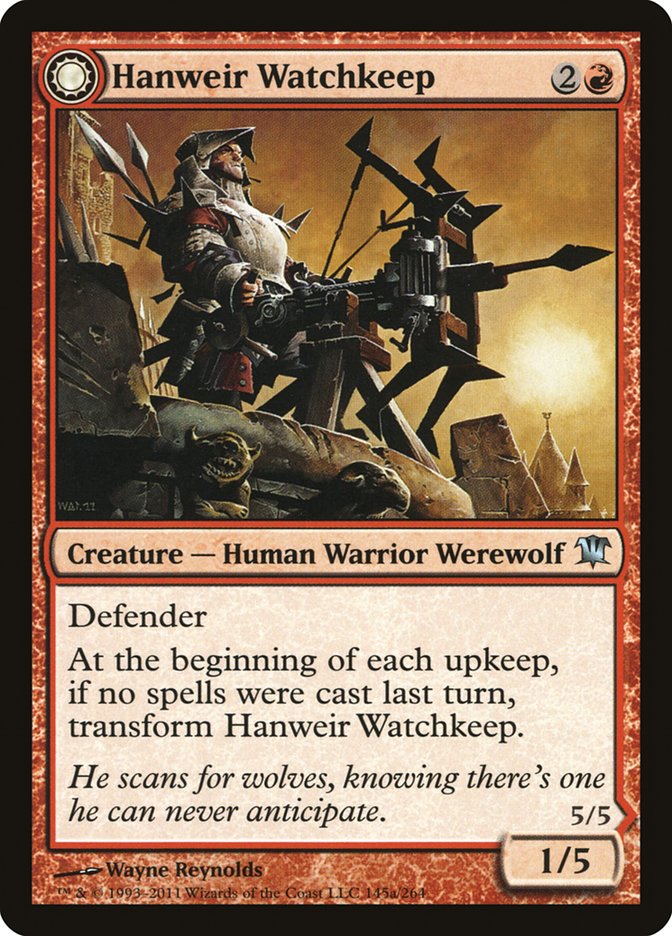 Hanweir Watchkeep // Bane of Hanweir [Innistrad] | HFX Games