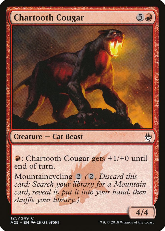 Chartooth Cougar [Masters 25] | HFX Games