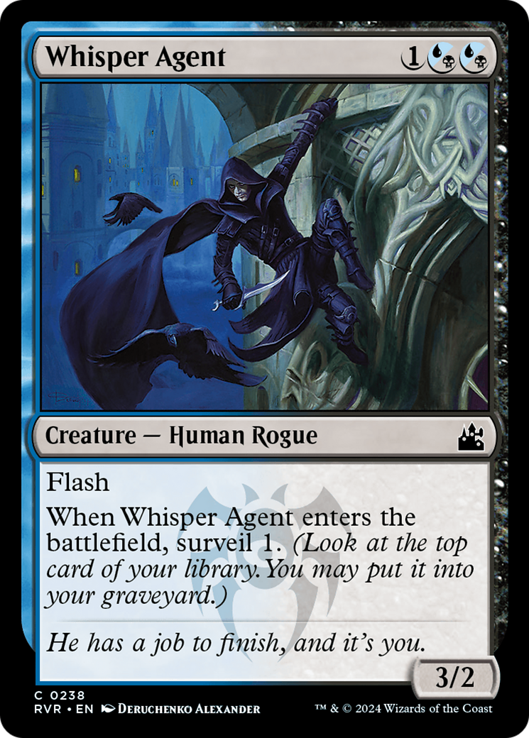 Whisper Agent [Ravnica Remastered]