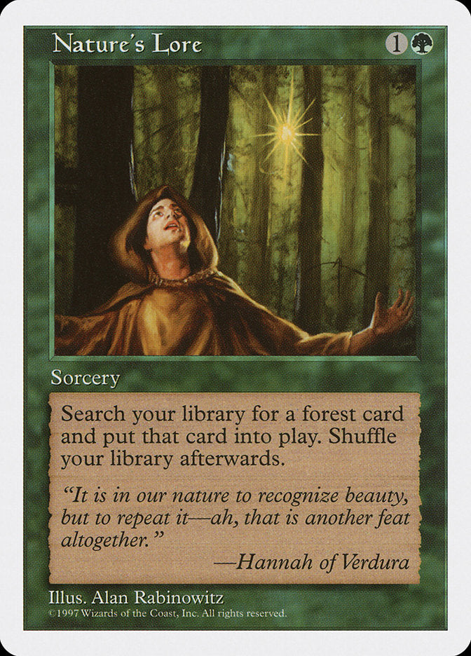 Nature's Lore [Fifth Edition] | HFX Games