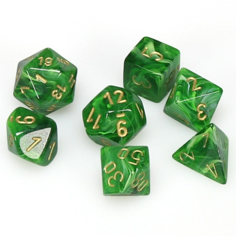 Chessex: Polyhedral Vortex Dice sets