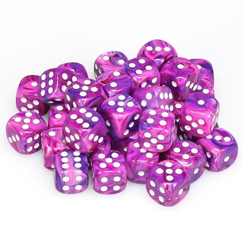 Chessex: D6 Festive DICE SET - 12MM