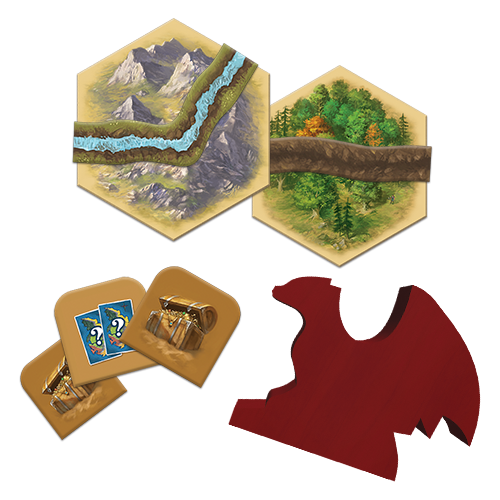 Catan: Treasures, Dragons & Adventures
