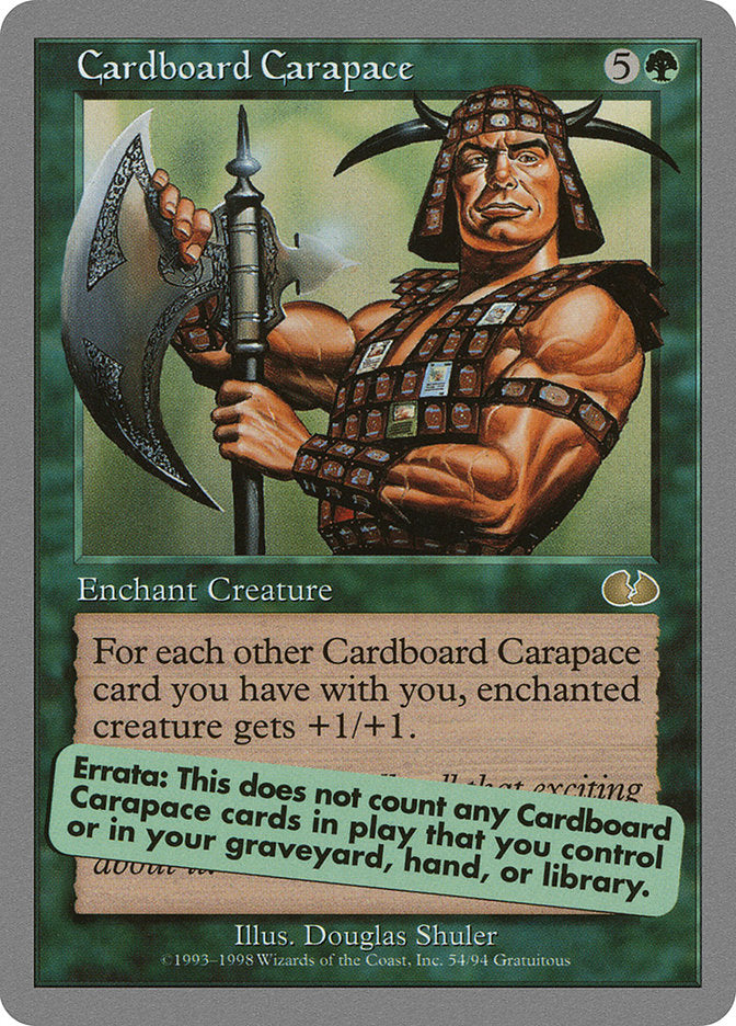 Cardboard Carapace [Unglued] | HFX Games