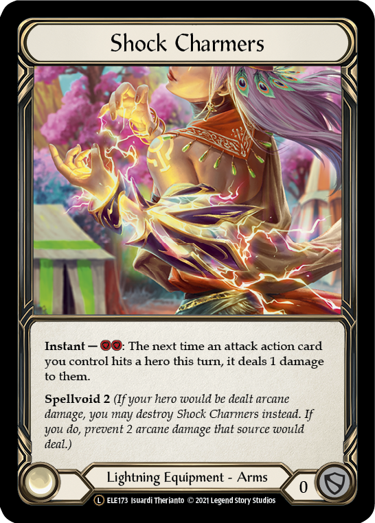 Shock Charmers [U-ELE173] Unlimited Rainbow Foil