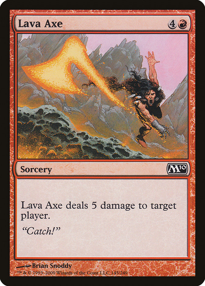 Lava Axe [Magic 2010] | HFX Games