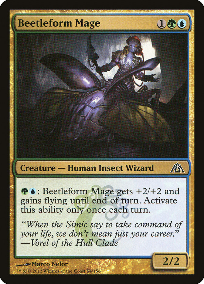 Beetleform Mage [Dragon's Maze]