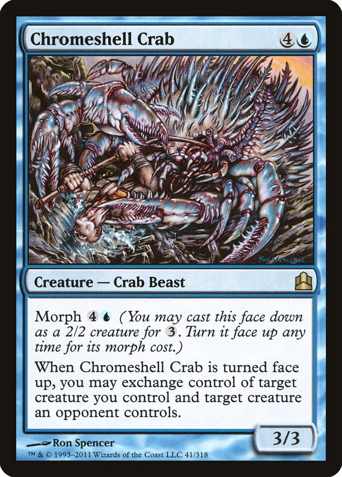 Chromeshell Crab [Commander 2011] | HFX Games