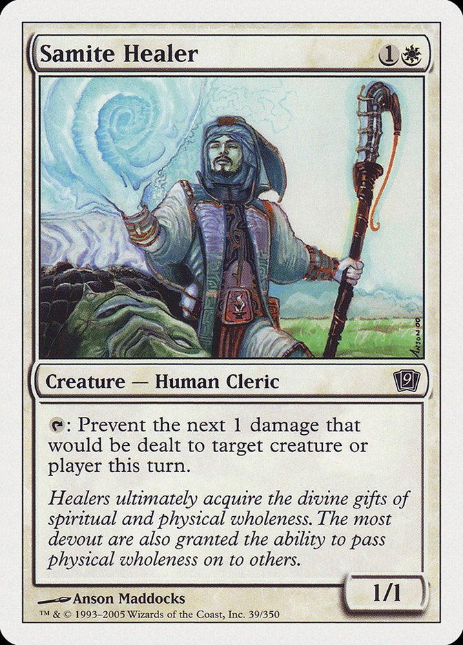 Samite Healer [Ninth Edition] | HFX Games