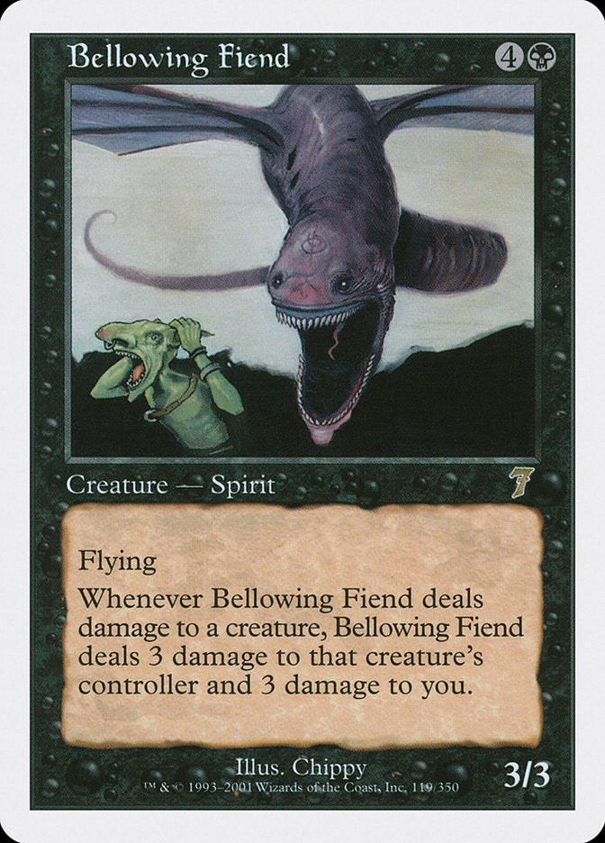 Bellowing Fiend [Seventh Edition]