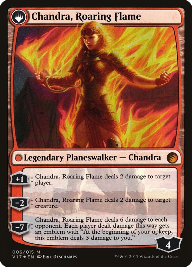 Chandra, Fire of Kaladesh // Chandra, Roaring Flame [From the Vault: Transform] | HFX Games