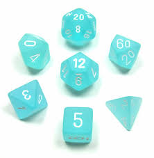 Chessex: Polyhedral Frosted Dice sets
