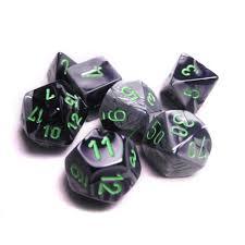 Chessex: Polyhedral Gemini Dice sets