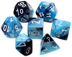 Chessex: Polyhedral Gemini Dice sets