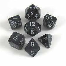 Chessex: Polyhedral Borealis Dice sets