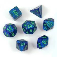 Chessex: Polyhedral Lustrous Dice sets