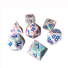 Chessex: Polyhedral Festive Dice sets