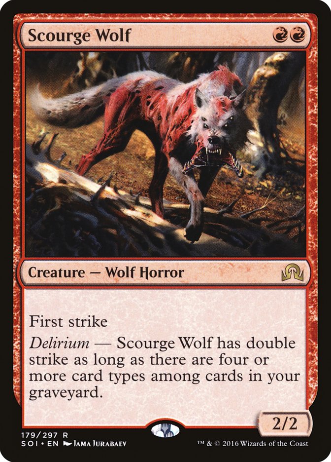Scourge Wolf [Shadows over Innistrad] | HFX Games