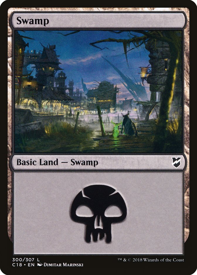 Swamp (300) [Commander 2018] | HFX Games