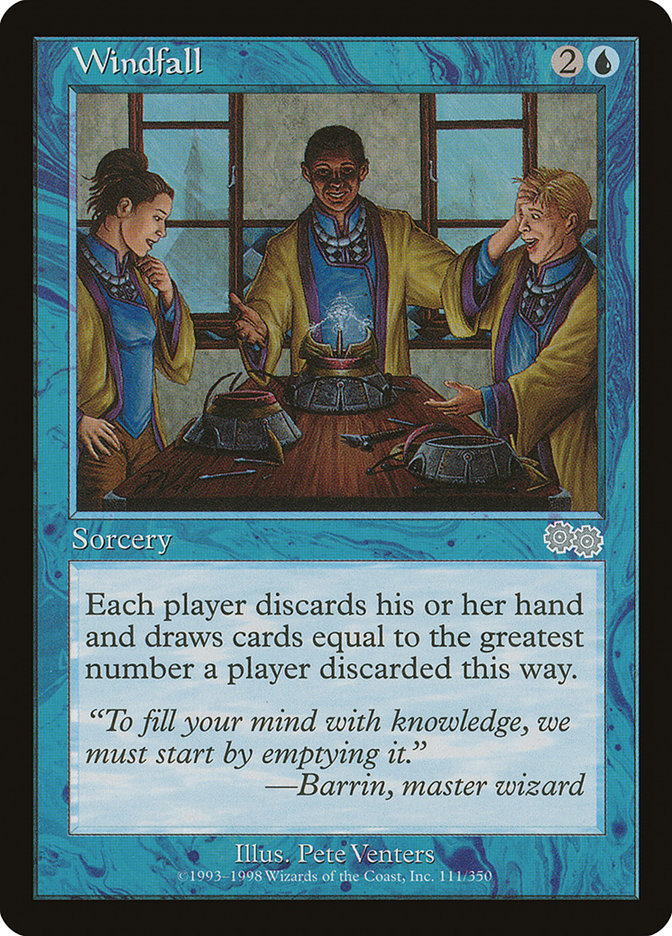 Windfall [Urza's Saga] | HFX Games