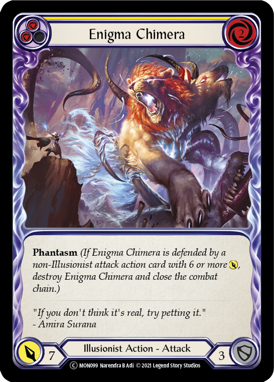 Enigma Chimera (Yellow) [U-MON099] Unlimited Edition Normal