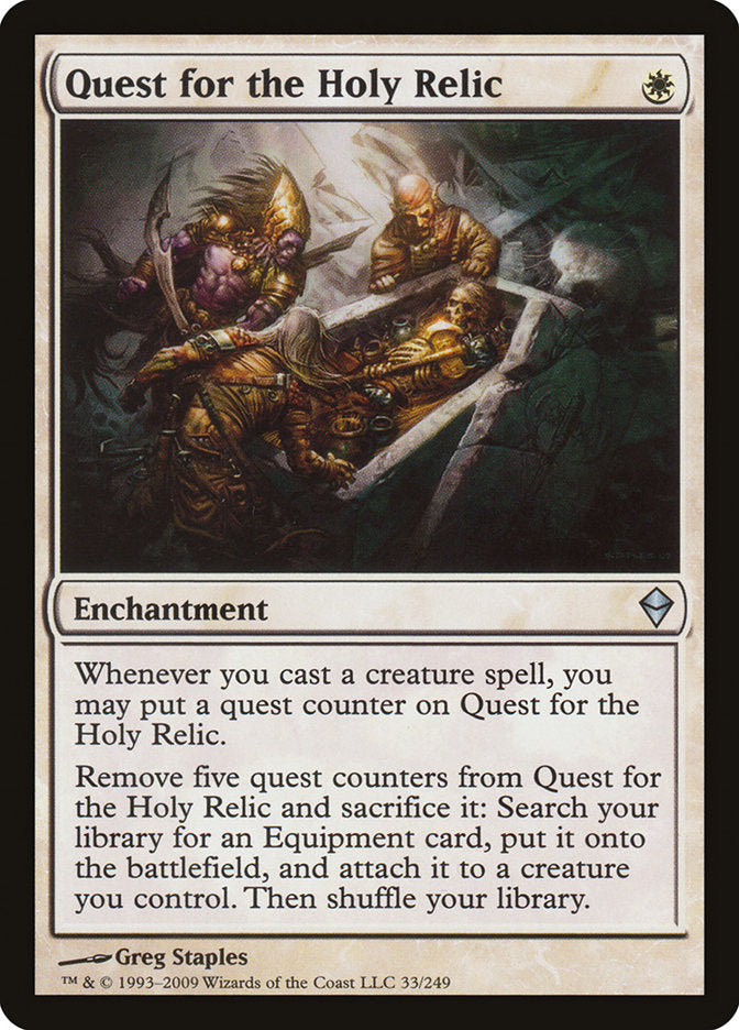 Quest for the Holy Relic [Zendikar] | HFX Games