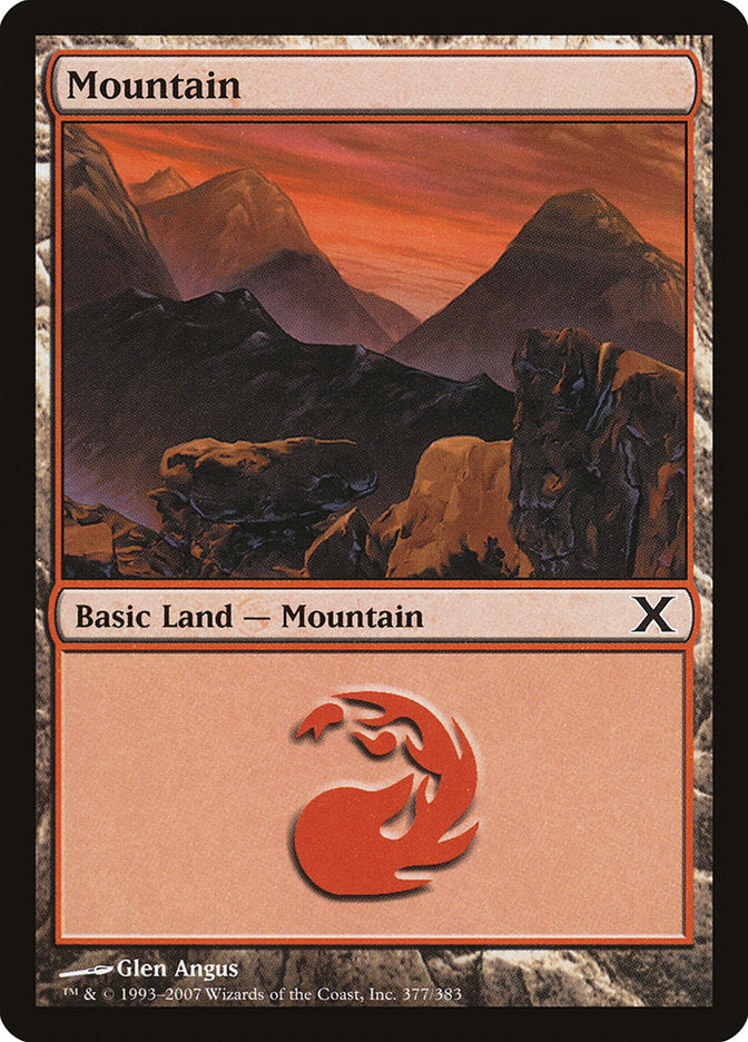 Mountain (377) [Tenth Edition] | HFX Games