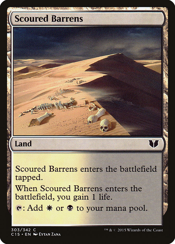 Scoured Barrens [Commander 2015]