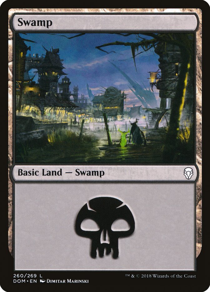 Swamp (260) [Dominaria] | HFX Games