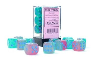 CHESSEX: D6 Gemini™ DICE SETS - 16mm