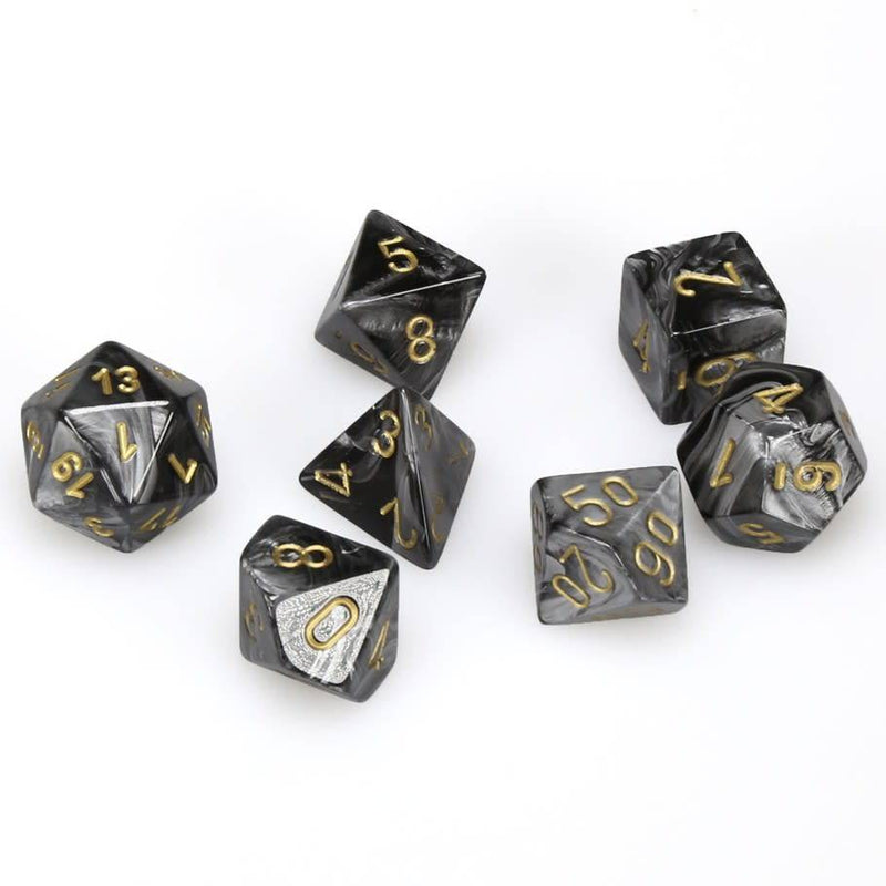Chessex: Polyhedral Lustrous Dice sets