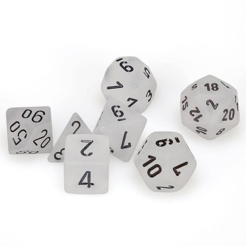 Chessex: Polyhedral Frosted Dice sets