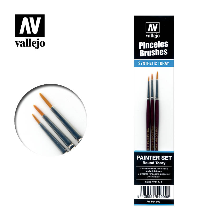 Vallejo Painter Brush Set