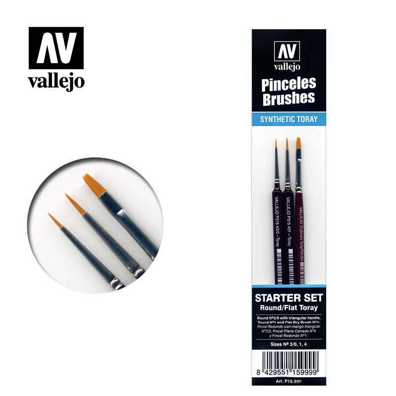 Vallejo Brush Starter Set