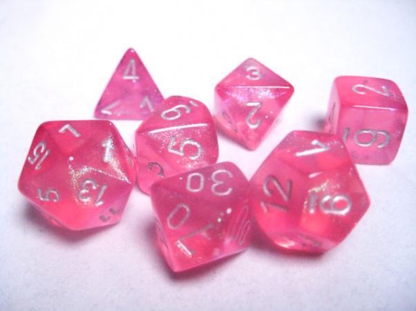 Chessex: Polyhedral Borealis Dice sets