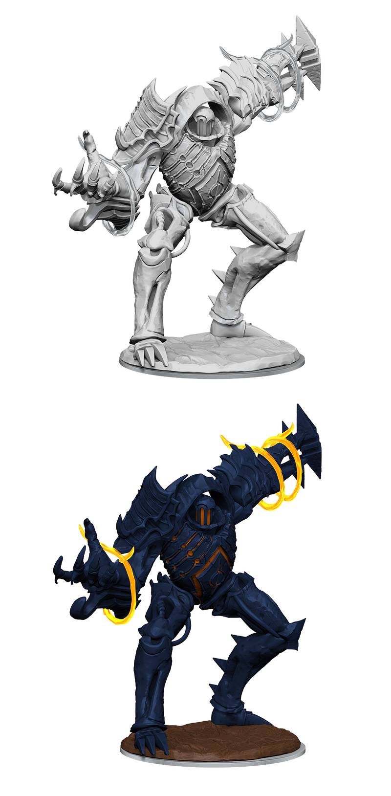 Magic: The Gathering Unpainted Miniatures: Blightsteel Colossus