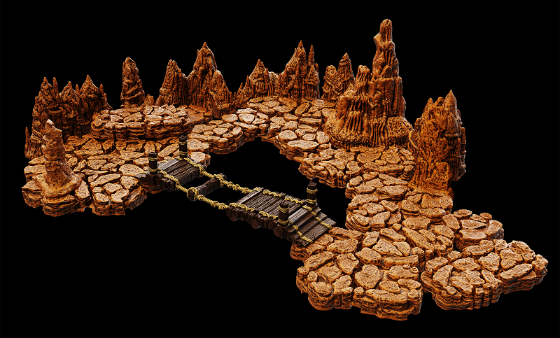 WarLock Tiles: Caverns Base Set