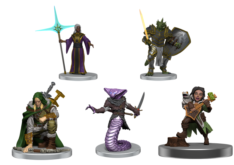 Adventures in the Forgotten Realms- Adventuring Party Starter Mini Set