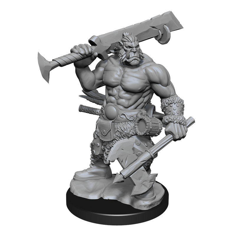 D&D Frameworks Miniatures: Orc Male Barbarian