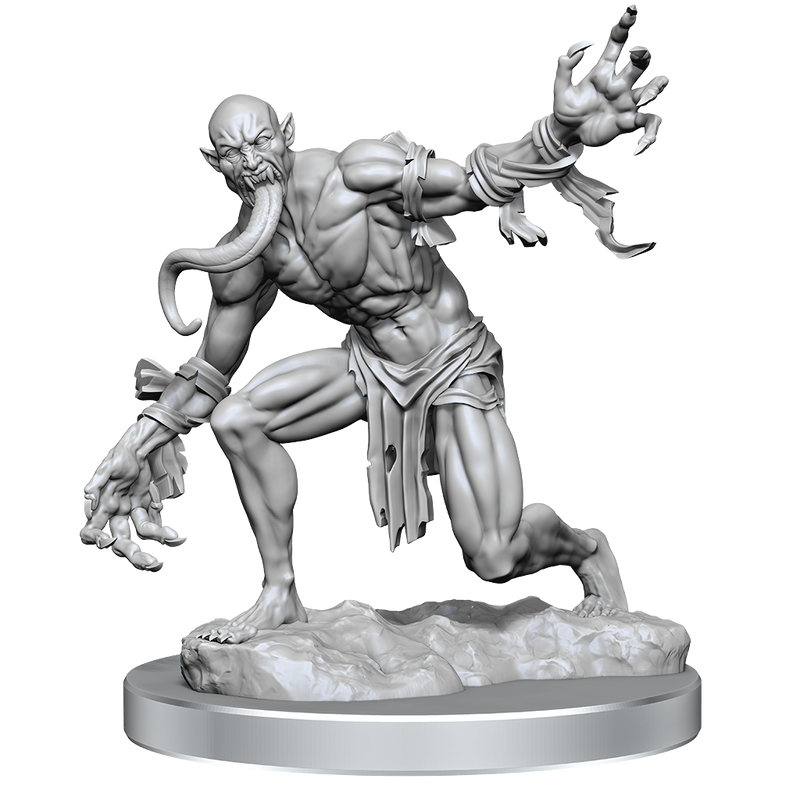 D&D Frameworks Miniatures: Ghast & Ghoul