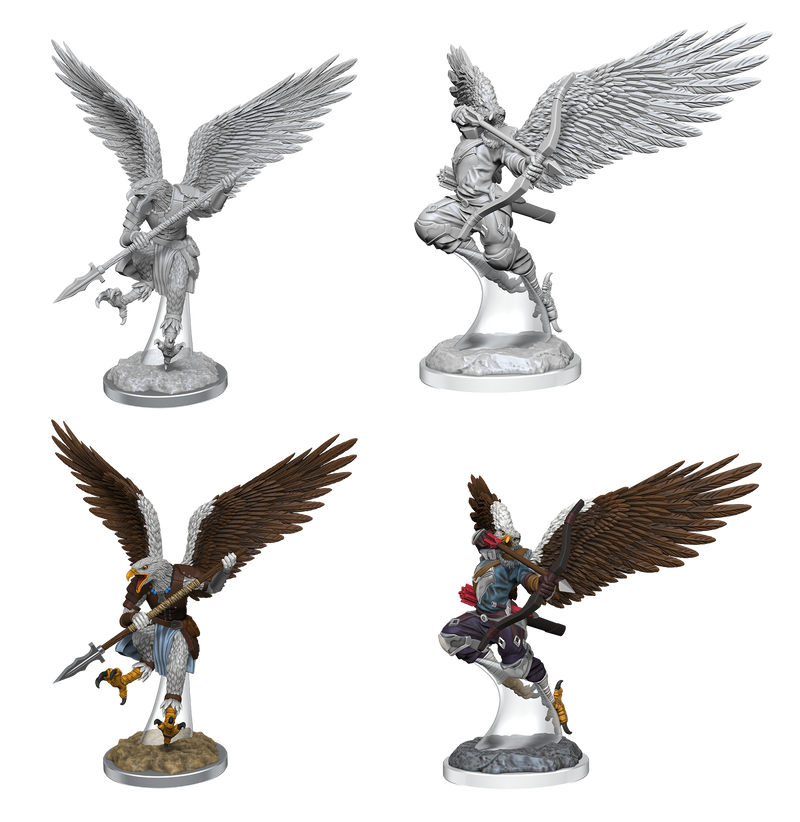 D&D Nolzur's Marvelous Miniatures: Aarakocra Fighters